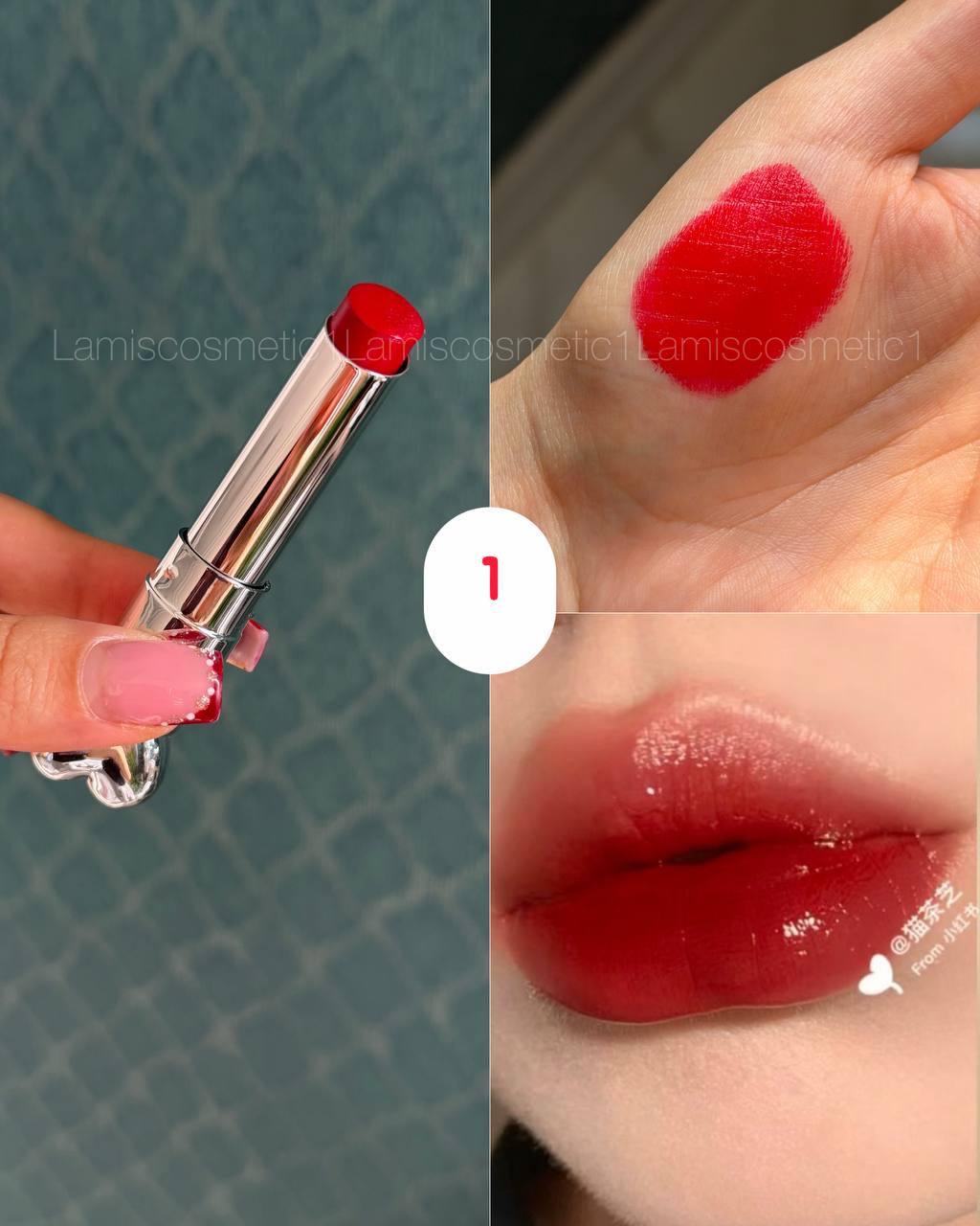 رژلب اورجینال طرح دیور