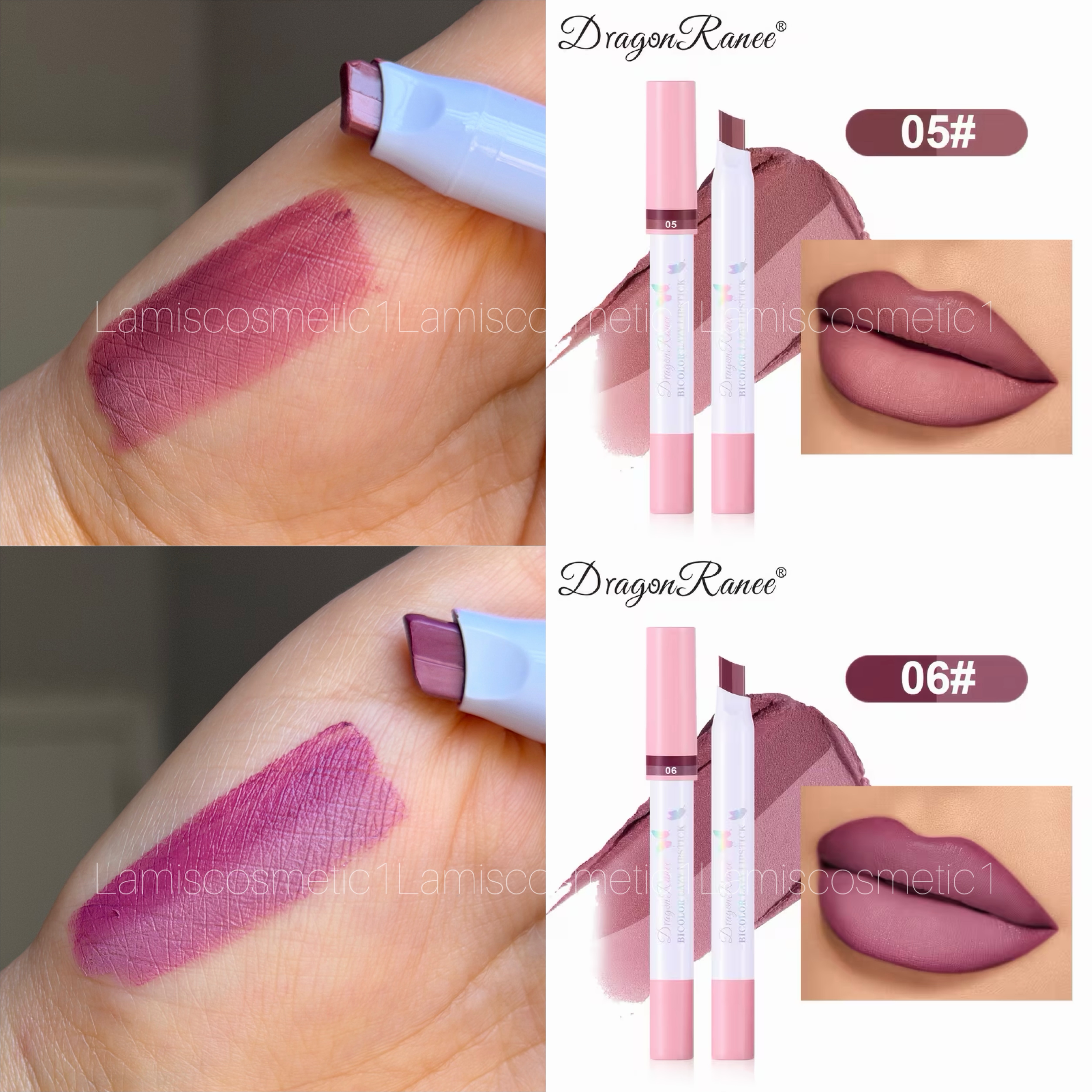 لیپ کامبو(رژدورنگ) اورجینال Dragon Ranee