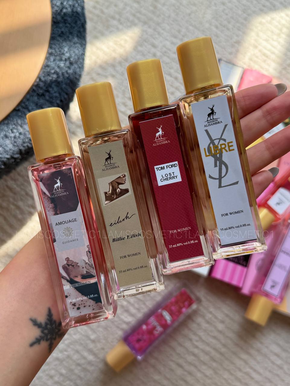 عطرای 35 میل اماراتی الحمبرا