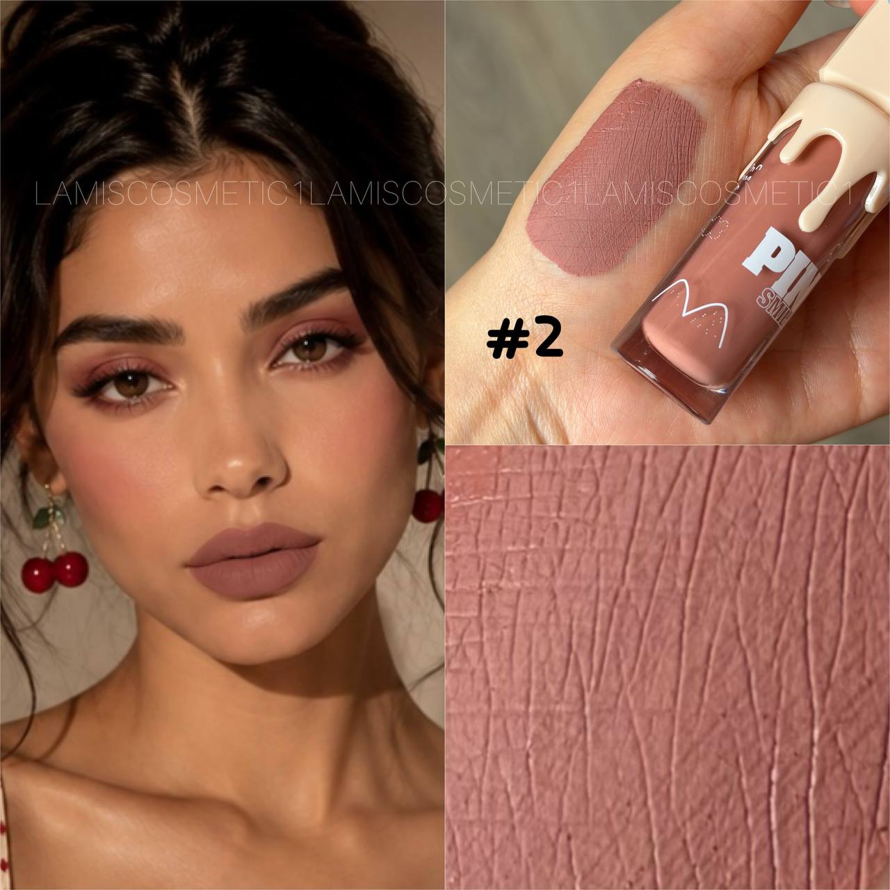 رژلب مایع 24ساعته و مات Pink