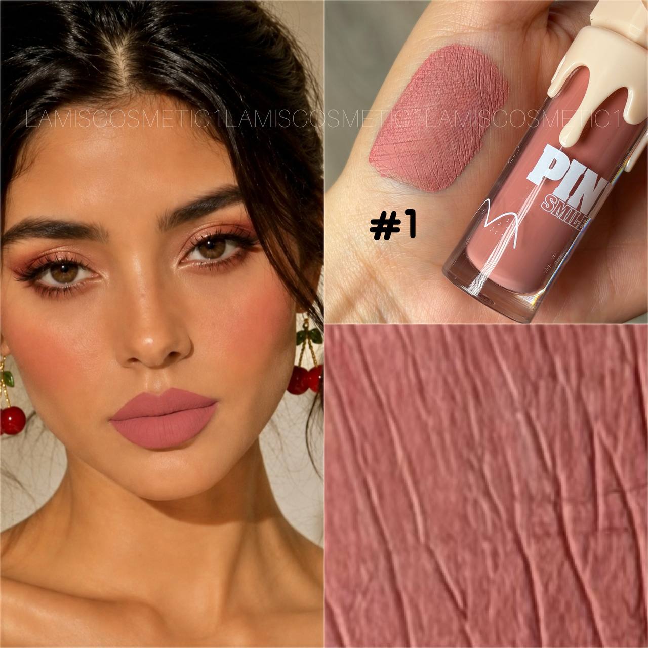 رژلب مایع 24ساعته و مات Pink