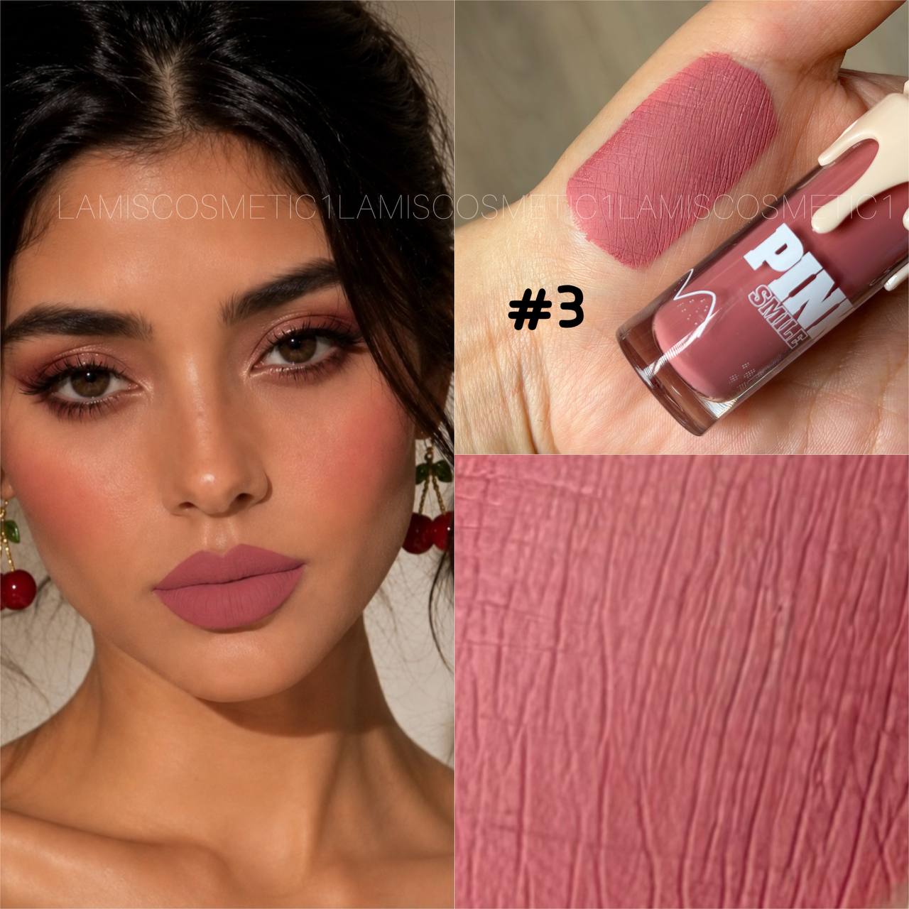 رژلب مایع 24ساعته و مات Pink