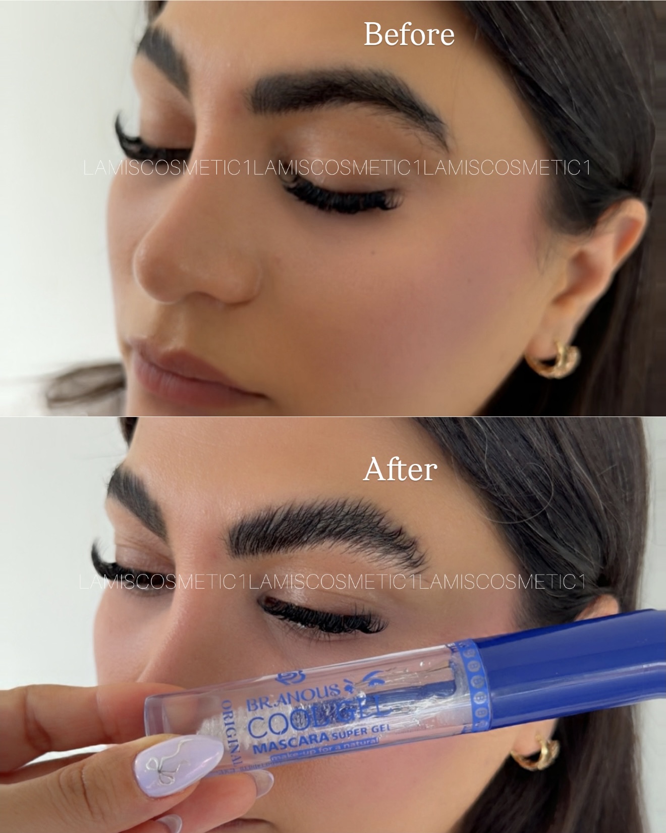ژل لیفت ابرو Cool Gel برانوس