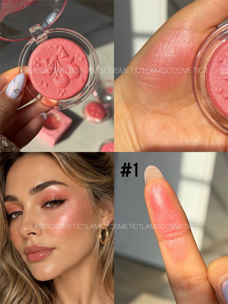 رژگونه/ سایه شاین گیلاس Anylady