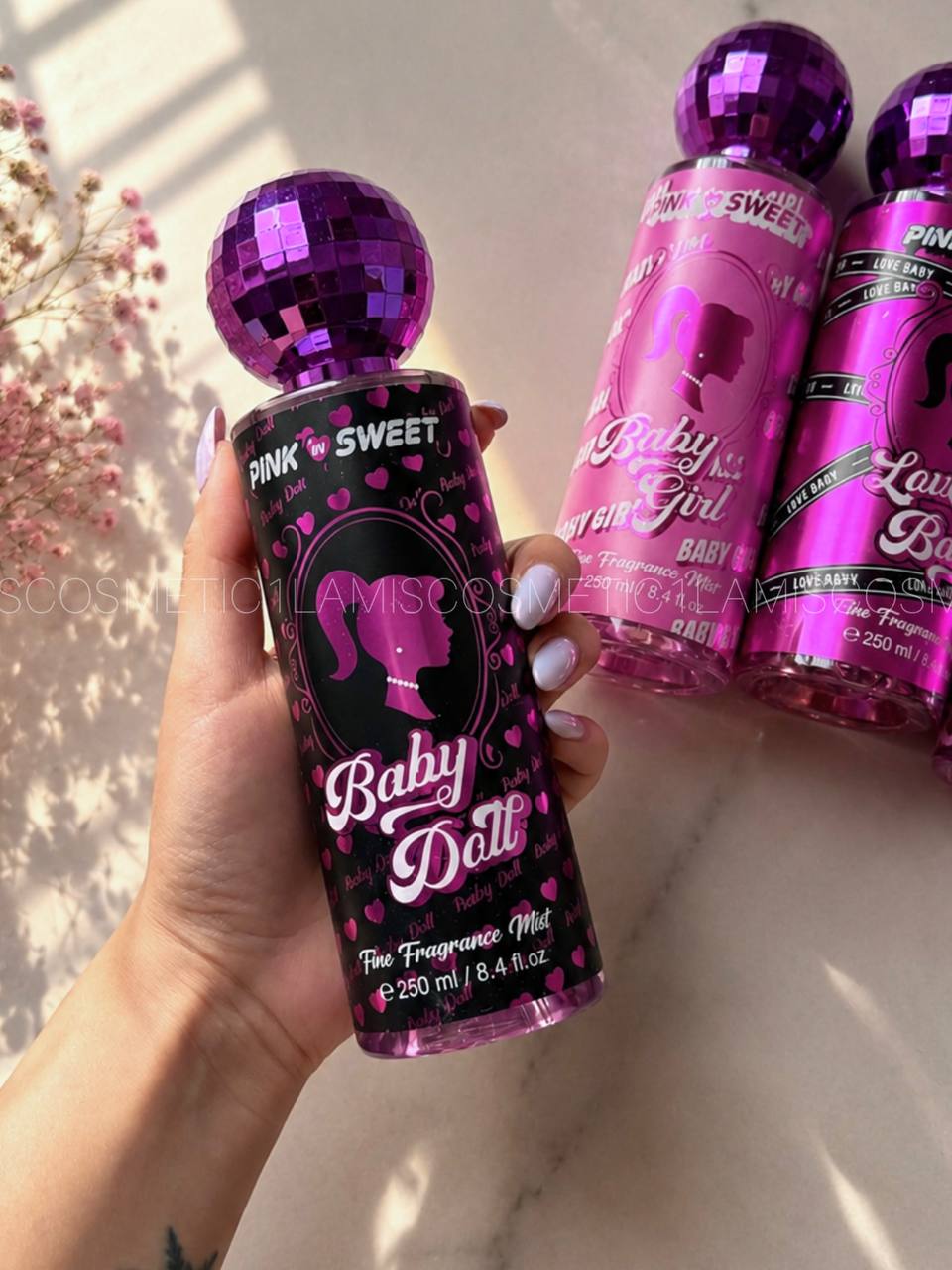 بادی اسپلش اورجینال باربی دیسکو Pink in Sweet