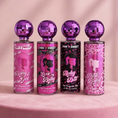 بادی اسپلش اورجینال باربی دیسکو Pink in Sweet