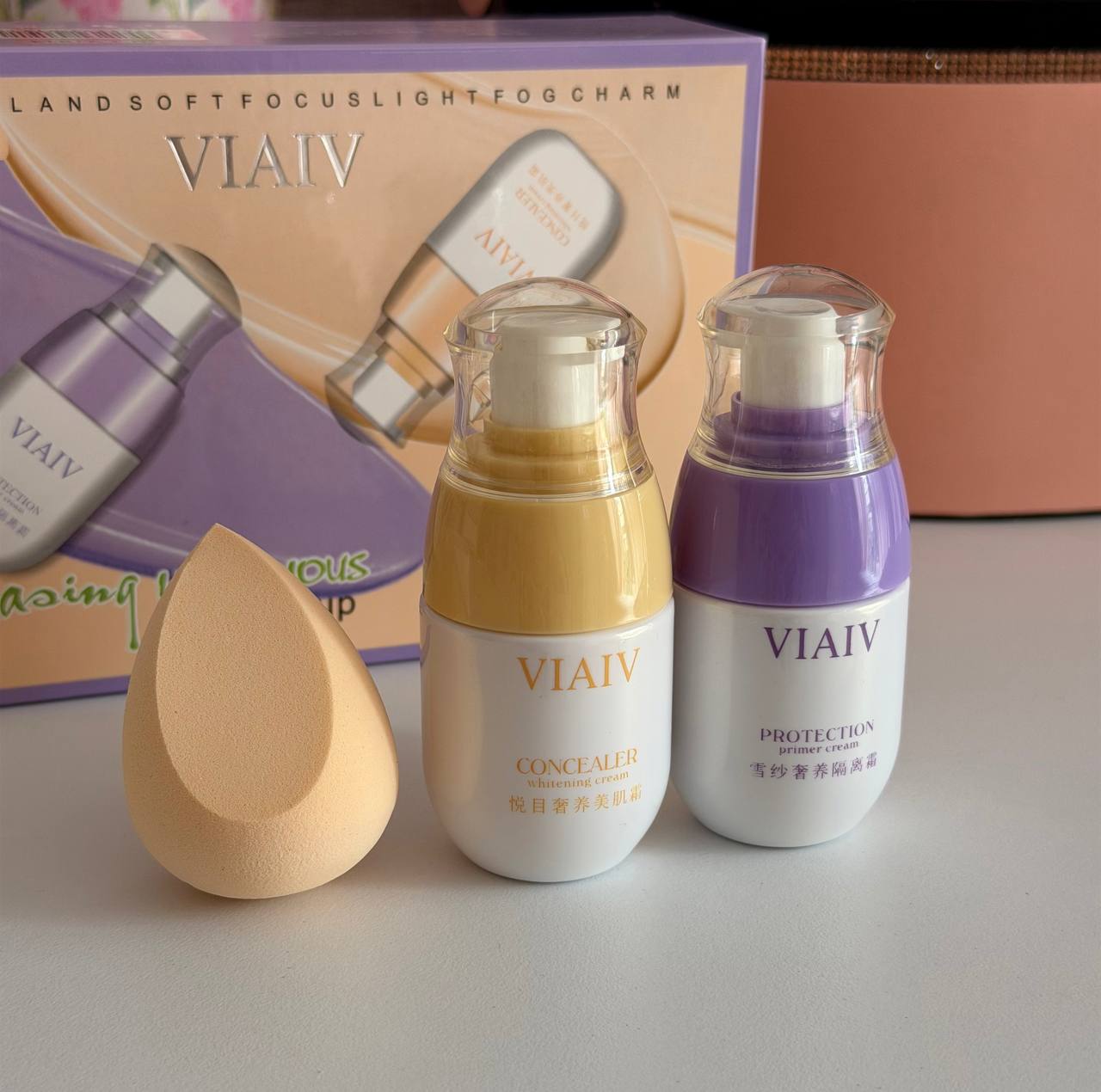 پک  کرم آرایشی، پرایمر، بیوتی بلندر VIAIV