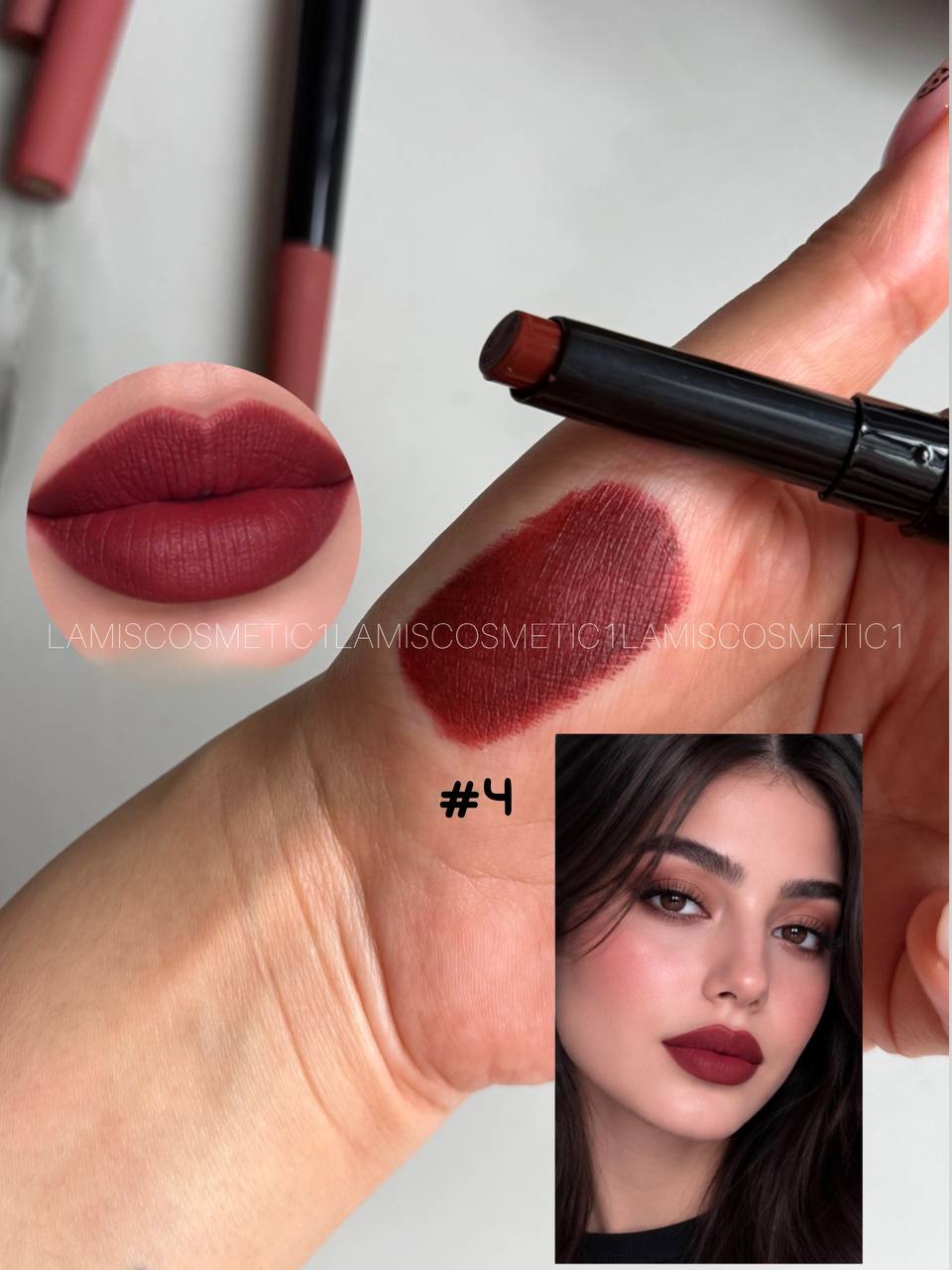 ست رژلب + خط لب دوطرفه پریما