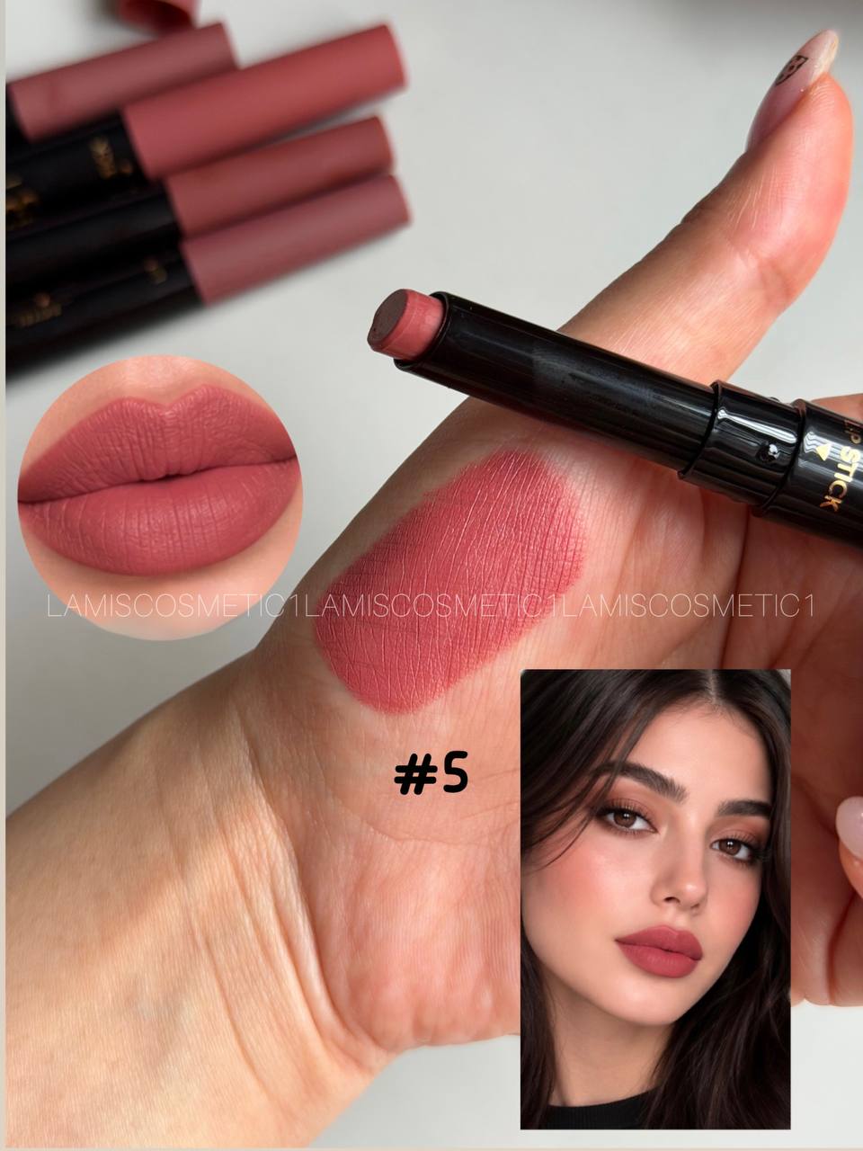 ست رژلب + خط لب دوطرفه پریما