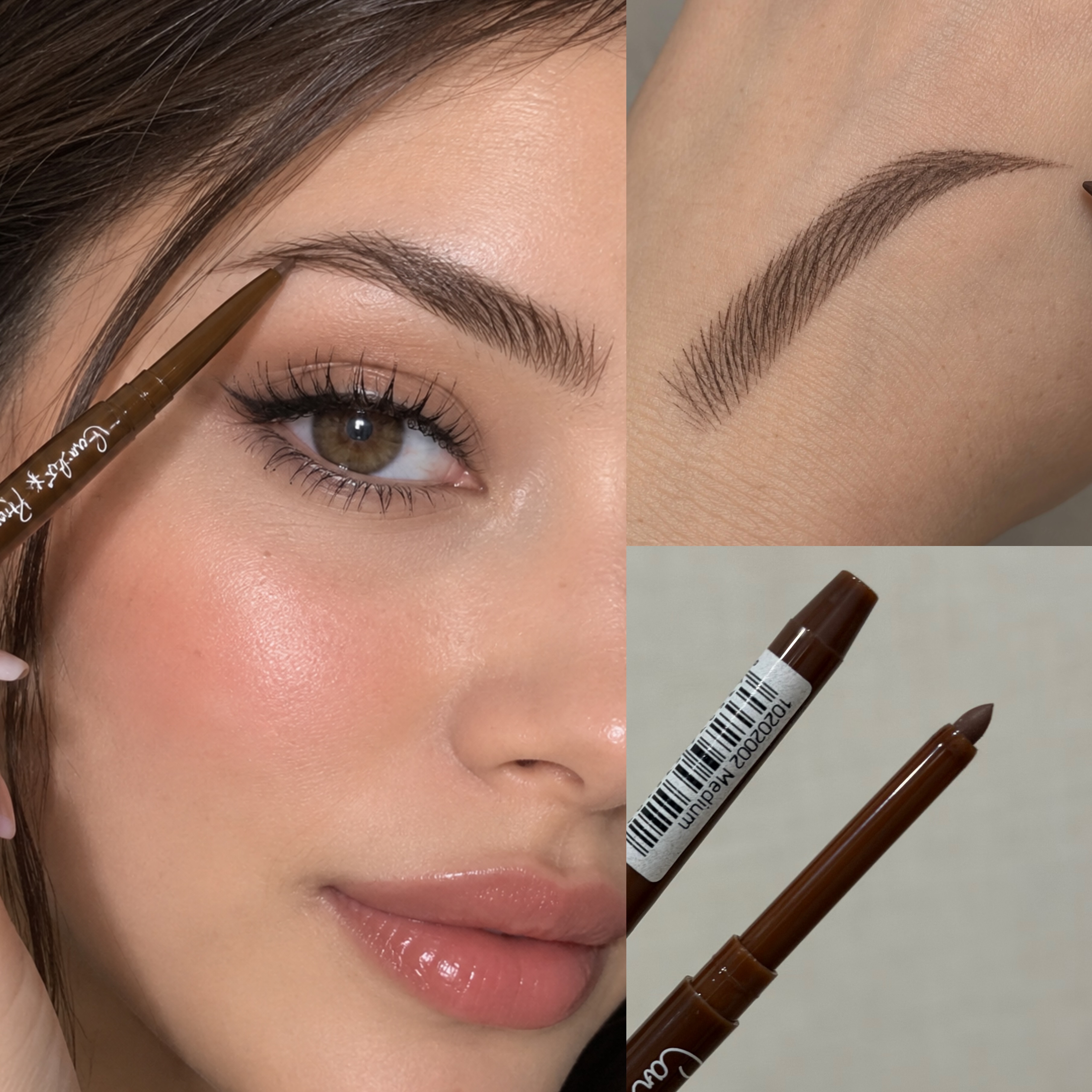 مداد ابرو پیچی قهوه ای تیره کارلو رونا