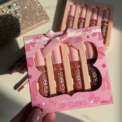 آ پک رژ مایع پاپیونی ۴عددی Color Castle