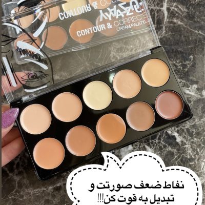 پلت کانتور و کانسیلر چرب اورجینال