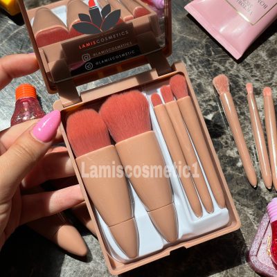 ست براش ۵ عددی صورتی