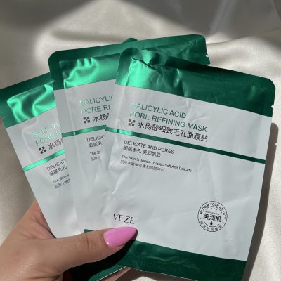 پک ۵ عددی ماسک ورقه ای سالیسیلیک اسید