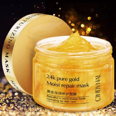 ماسک ضدلک و ترمیم کننده طلا