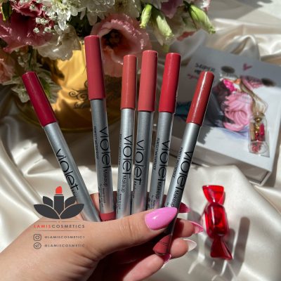 پک رژ مدادی ۶ عددی Violet