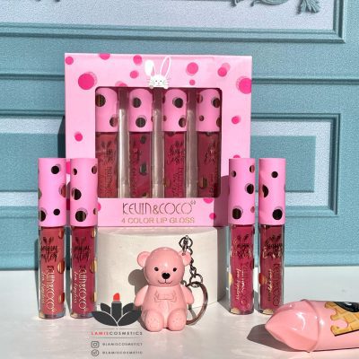 پک لیپ گلاس ۴عددی Kevin & Coco