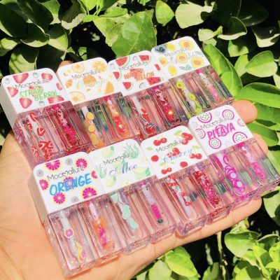 رژحرارتی و برق لب دوقلو