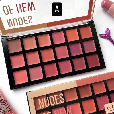 پلت رژ ۱۸ رنگ آرت اسکین