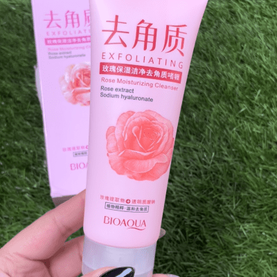 فوم شست و شو صورت گل رز Bioaqua