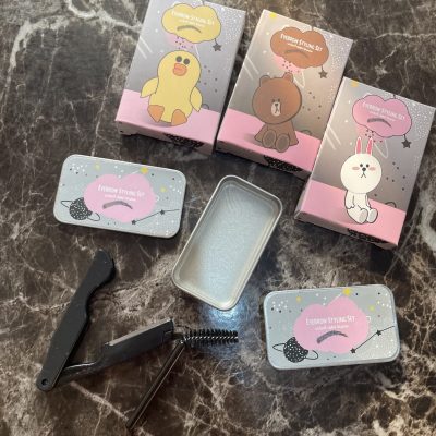 صابون ابرو گیاهی بهمراه براش تیغ اصلاح