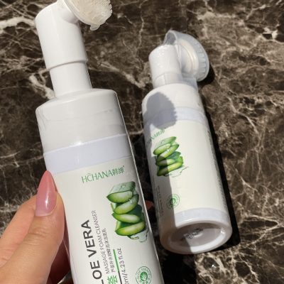 فوم شست و شو فیس براش دار آلوئه ورا