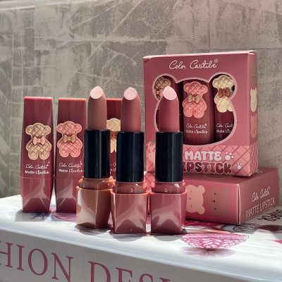 پک رژ جامد خرسی Color Castle