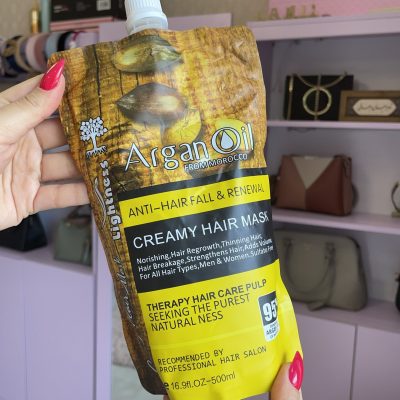 ماسک مو آرگان بدون سولفات نیم کیلویی لایتنس