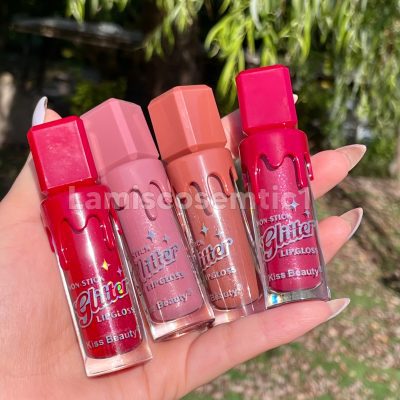 لیپ گلاس گلیتری ۲۴ساعته کیس بیوتی