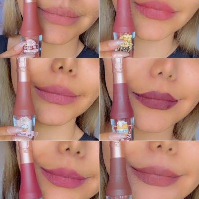 رژلب مایع طرح شامپاین